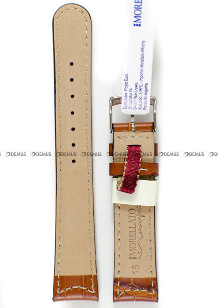 Pasek skórzany do zegarka - Morellato A01U3882A59041CR18 - 18 mm