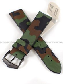 Pasek kauczukowy do zegarka - Hirsch John 0925088040-5-22 - 22 mm