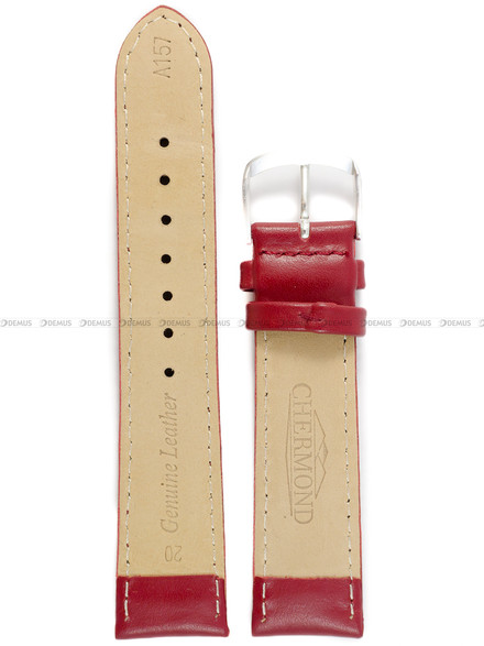 Pasek skórzany do zegarka - Chermond A157.20.4 - 20 mm