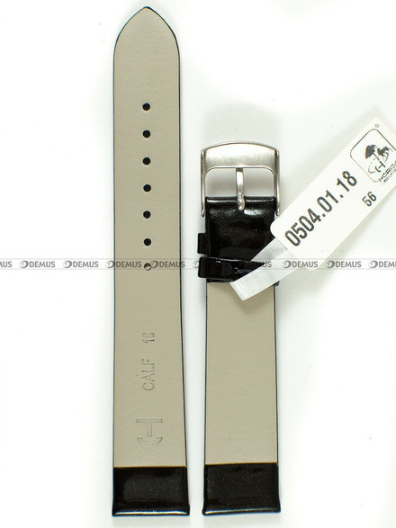 Pasek skórzany do zegarka - Horido 0080L.01.18S - 18 mm