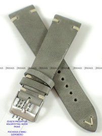 Pasek skórzany do zegarka - Horido 9450.07.24S - 24 mm - Zwężany