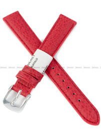 Pasek skórzany do zegarka - Rochet Buffalo 5020405 - 14 mm - Czerwony