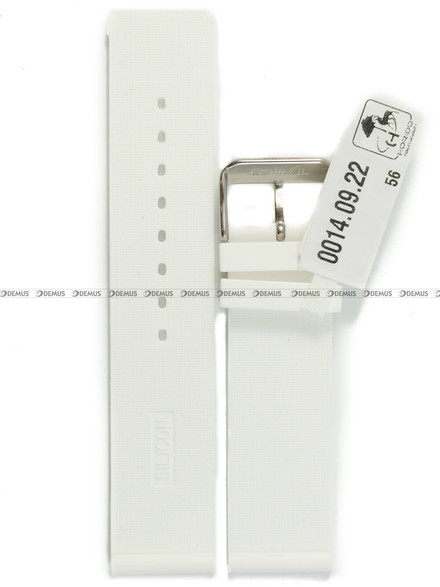 Pasek silikonowy do zegarka - Horido 0014.09.24S - 24 mm