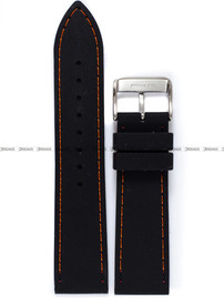 Pasek silikonowy do zegarka - Fluco 924NM-01/16-22 - 22 mm