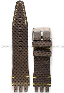 Pasek skórzany do zegarka Vostok Energia NH35A-575O286 - 20 mm brązowy