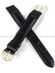 Pasek zaczepowy klejony skórzany do zegarka - Hirsch Duke 01028050OE-1-18 - 18 mm