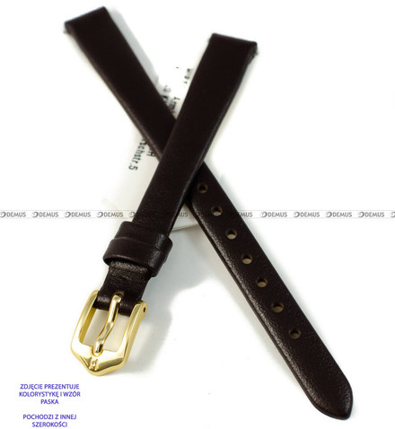 Pasek skórzany do zegarka - Hirsch Toronto 03702110-1-08 - 8 mm