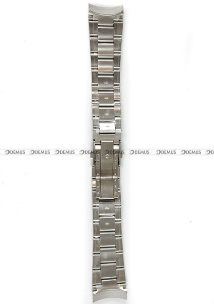 Bransoleta do zegarka Aviator P45 - 22 mm - srebrna