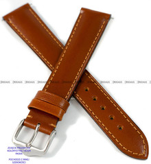 Pasek skórzany do zegarka - Hirsch Siena 04202070-2-19 - 19 mm