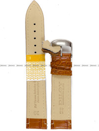 Pasek skórzany do zegarka - Diloy 412.20.3 - 20 mm