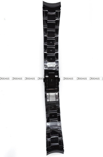 Bransoleta do zegarka Aviator P45 - 22 mm - czarna