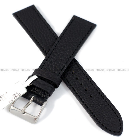 Pasek skórzany do zegarka - Fluco Deauville 320NM-01-18 - 18 mm