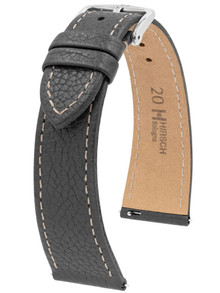 Pasek skórzany z do zegarka - Hirsch Bologna 01802030-2-19 - 19 mm
