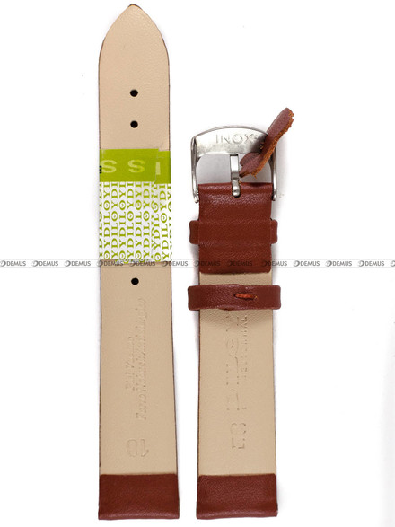 Pasek skórzany do zegarka - Diloy 301.18.8 - 18 mm