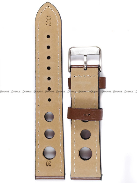 Pasek skórzany do zegarka - Chermond A201.20.3 - 20 mm