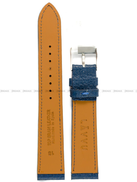 Pasek skórzany do zegarka - LAVVU LSADL20 - 20 mm