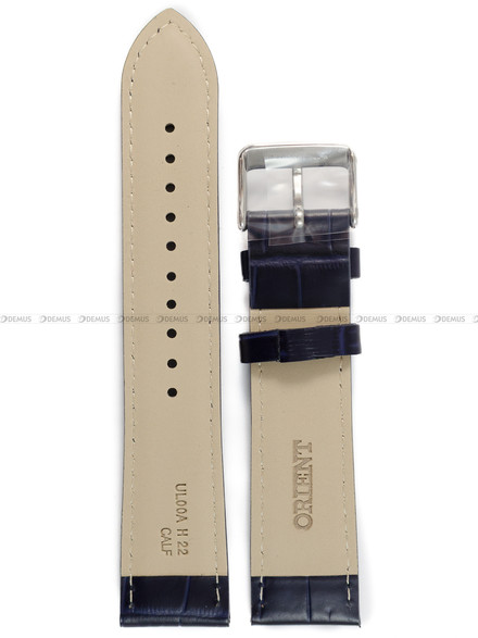 Pasek skórzany do zegarka Orient RA-AA0C05L19B, RA-AC0F06L10D - UL00A013J0 - 22 mm