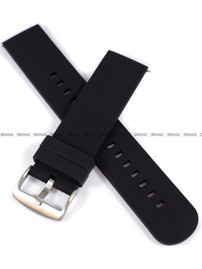 Pasek silikonowy do zegarka - LAVVU LS00B22 - 22 mm