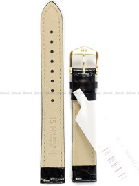 Pasek skórzany do zegarka - Hirsch Crocograin 12302850-1-15 - 15 mm