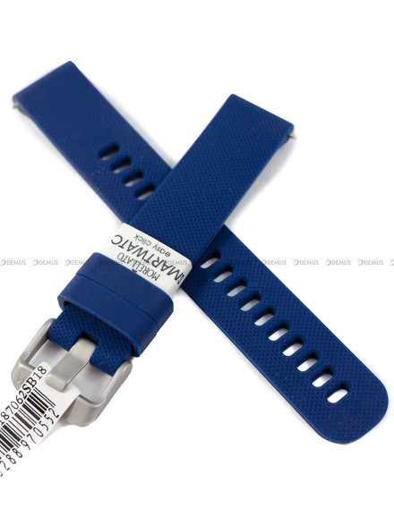 Pasek silikonowy do zegarka - Morellato A01X5654187062SB18 - 18 mm