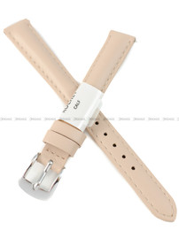 Pasek skórzany do zegarka - Rochet New York 3011230XS - 12  mm - Rózowy