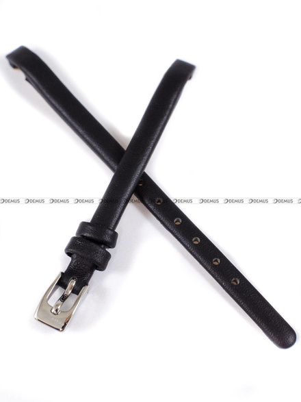 Pasek do zegarków Obaku V110L - V110LCIRB - 6 mm czarny