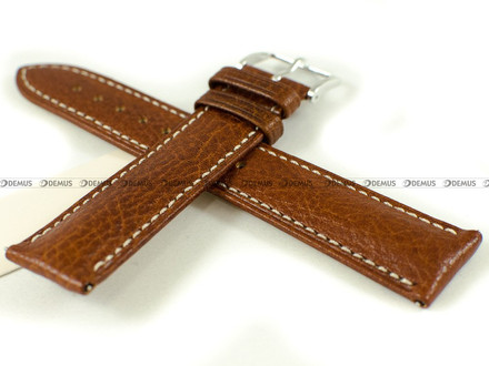 Pasek skórzany do zegarka - Hirsch Boston 01302070-2-20 - 20 mm