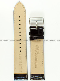 Pasek skórzany do zegarka Orient FEU0A005WH - UDEVHST - 22 mm brązowy