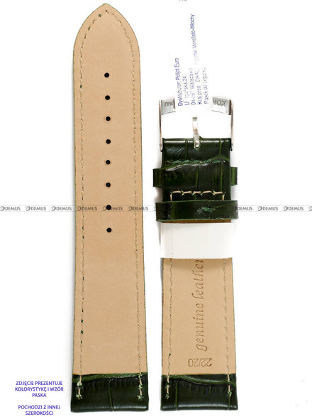 Pasek do zegarka skórzany - Morellato A01X2704656171CR16 - 16 mm