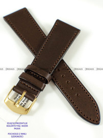 Pasek skórzany do zegarka - Horido 9407.02.20S - 20 mm - Zwężany