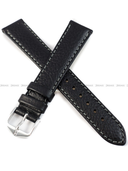 Pasek skórzany do zegarka - Hirsch Forest 17920250-2-18 - 18 mm