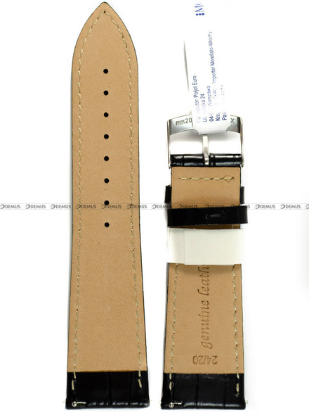 Pasek skórzany do zegarka - Morellato A01X5201656019CR24 - 24 mm