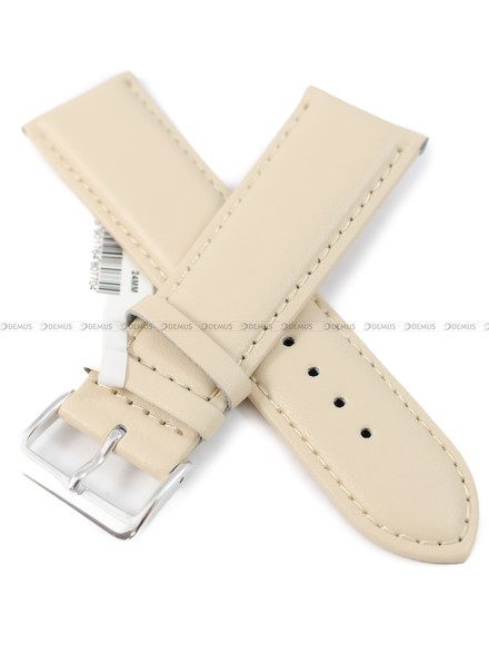 Pasek skórzany do zegarka - Chermond A217.24.7-S - 24 mm