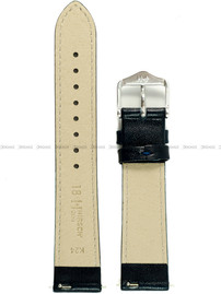 Pasek skórzany do zegarka - Hirsch Osiris 03475180-2-18 M - 18 mm