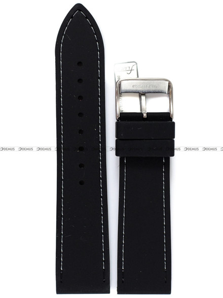 Pasek silikonowy do zegarka - Fluco 924NM-01/08-22 - 22 mm