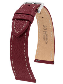 Pasek skórzany z do zegarka - Hirsch Bologna 01802060-2-20 L - 20 mm