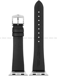 Pasek z naturalnego kauczuku z adapterem do Apple Watch - Hirsch Urbane 40448850AD-2-22 - 22 mm - Zestaw