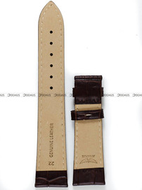 Pasek skórzany do zegarka Aviator Douglas DC-3 V.3.32.0.244.4 - 22 mm - Bez klamerki