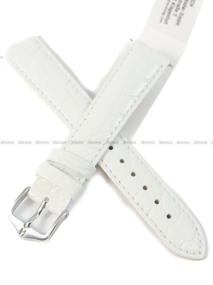 Pasek skórzany do zegarka - Hirsch Crocograin 12322800-2-18 - 18 mm