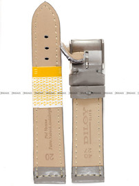 Pasek skórzany do zegarka - Diloy 363.20.7 - 20 mm