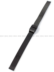 Bransoleta mesh do zegarka - Pacific MS-04-1-10MM - 10 mm - Czarna
