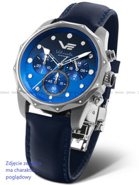 Pasek skórzany do zegarka Vostok Europe Vilnele JS20-125A750 - 20 mm