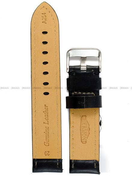 Pasek skórzany do zegarka - Chermond A254.20.1 - 20 mm