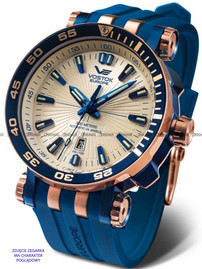 Pasek silikonowy do zegarka Vostok Europe Energia NH35A-575E651 - 20 mm