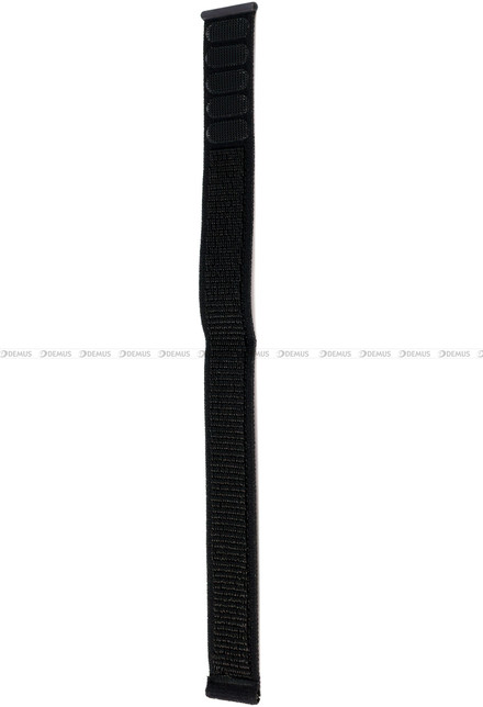 Pasek nylonowy na rzep do zegarka - Hirsch Vocem 41409050-5-22 - 22 mm