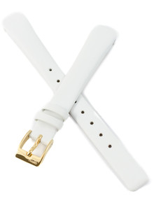 Pasek do zegarków Obaku V150L - V150LGIRW - 14 mm biały