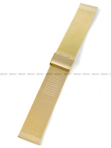 Bransoleta mesh do zegarka - BMZ01.22.BZ-CSP - 22 mm - złota