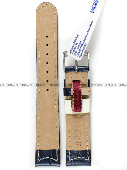 Pasek skórzany do zegarka - Morellato A01U3882A59064CR18 - 18 mm