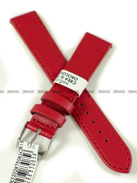 Pasek skórzany do zegarka - Morellato A01X5202875083CR18 - 18 mm