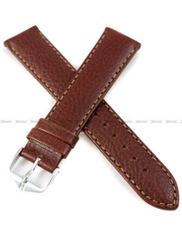 Pasek skórzany do zegarka - Hirsch Forest 17920210-2-20 - 20 mm brązowy